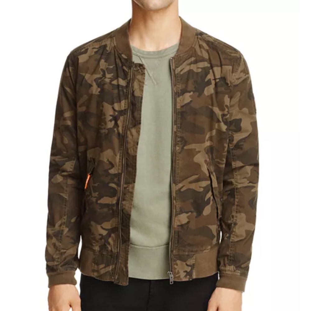 Superdry Rookie Duty Bomber Lite Jacket, Camo